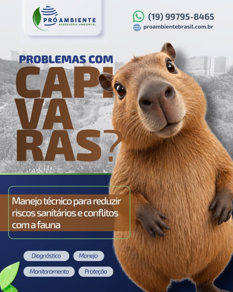 PRO-AMBIENTE BRASIL - Controle e Manejo de Capivaras